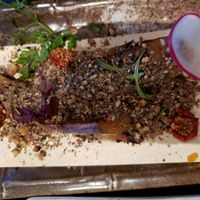 Tasting menu eggplant at Ebisu in Auckland