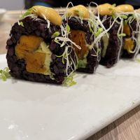 Sweet tree roll at Beyond Sushi in New York City