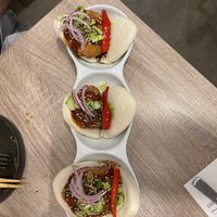 Fried Chick’n Bao  at Beyond Sushi in New York City
