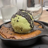 Black Sesame Avocado Cookie   at Beyond Sushi in New York City