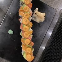 Rainbow roll   at Beyond Sushi in New York City