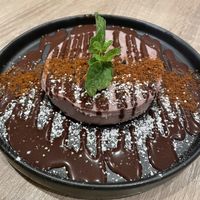 Ube cashew cheesecake  at Beyond Sushi in New York City