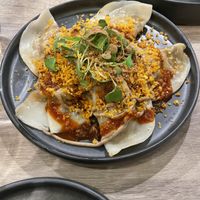 Shiitake dumplings   at Beyond Sushi in New York City