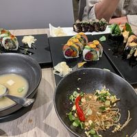 Could not slow down for photos  at Beyond Sushi in New York City