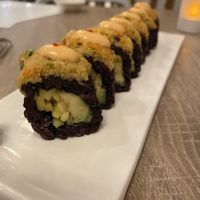 Spicy mang roll #Veganuary at Beyond Sushi in New York City