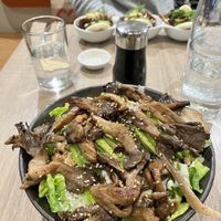 Mushroom bowl   at Beyond Sushi in New York City