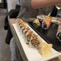 Spicy tuna roll  at Beyond Sushi in New York City