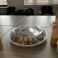 catering platter: maki rolls  at Beyond Sushi in New York City