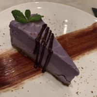 You have to try the cashew cake! at Beyond Sushi in New York City