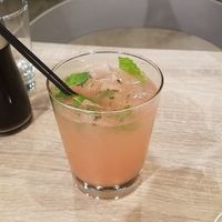 Watermelon lemonade at Beyond Sushi in New York City