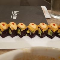 mango black rice sushi at Beyond Sushi in New York City
