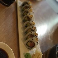 “Salmon” and avocado 🥑   at Beyond Sushi in New York City