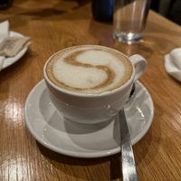 Cappuccino with Oatmilk  at Beyond Sushi in New York City
