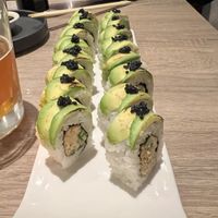 Avocado sushi   at Beyond Sushi in New York City