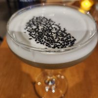 Infinity and beyond cocktail at Beyond Sushi in New York City