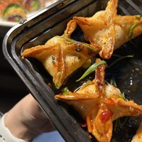 Crab Rangoons   at Beyond Sushi in New York City