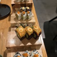The special was 24 pieces from their sushi menu   at Beyond Sushi in New York City