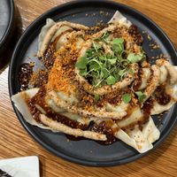 Mushroom Dumplings  at Beyond Sushi in New York City