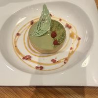Matcha strawberry tart  at Beyond Sushi in New York City