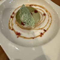 Matcha strawberry tart  at Beyond Sushi in New York City