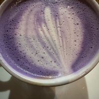 Ube Latte with Oat Milk 💜  at Beyond Sushi in New York City