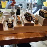 Sushi Sampler   at Beyond Sushi in New York City