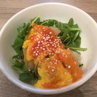 Today’s dumplings  at Beyond Sushi in New York City