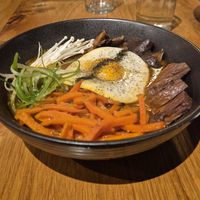 Shoyu ramen, yes the egg is vegan! at Beyond Sushi in New York City