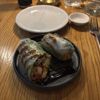 Nutty Buddy Wrap (fresh & tasty!)  at Beyond Sushi in New York City