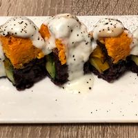 Seasonal Fall Sushi Roll at Beyond Sushi in New York City