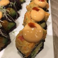 Presentation is super cute! The food is a bit overrated, though. at Beyond Sushi in New York City