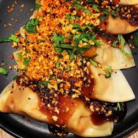 Dumplings  at Beyond Sushi in New York City