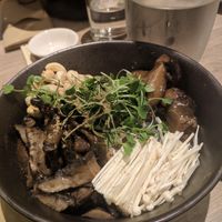 wild shroom noodle salad - this was good at Beyond Sushi in New York City