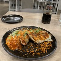 Fun-Guy dumplings at Beyond Sushi in New York City