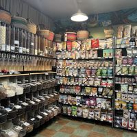 Bulk goods  at Sunshine Health Foods in Morro Bay