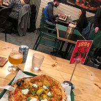 Tandoori pizza was simply delicious at The Dough Bros in Galway