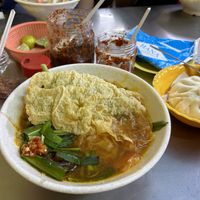 Bò Kho (Vegan beef stew) + veggie Bao Bun  at Chi Cu in Ho Chi Minh City