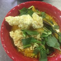 Curry Noodles. Delicous and flavourful  at Chi Cu in Ho Chi Minh City