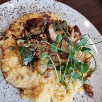 Polenta at Bistro Maha in Ljubljana