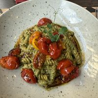 Gf pesto pasta (10/10)  at Bistro Maha in Ljubljana