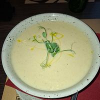 Daily soup at Bistro Maha in Ljubljana