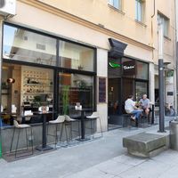 the restaurant at Bistro Maha in Ljubljana
