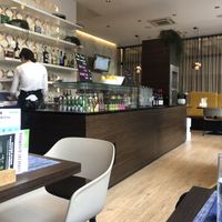 inside at Bistro Maha in Ljubljana