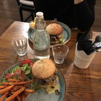Fancy Burger  at LYR Speciality Coffee and Food in Pecs