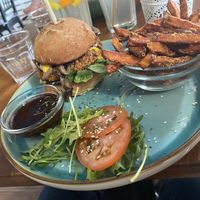 Fancy Burger  at LYR Speciality Coffee and Food in Pecs