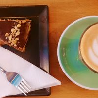 Cheesecake at LYR Speciality Coffee and Food in Pecs