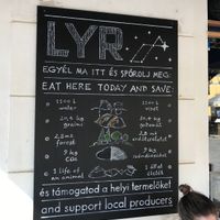 Local food at LYR Speciality Coffee and Food in Pecs