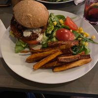 Bab burger at LYR Speciality Coffee and Food in Pecs