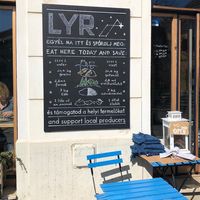 Terrace
 at LYR Speciality Coffee and Food in Pecs