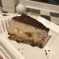 Banoffee cheesecake at Vinnie's Eatery in Cheltenham